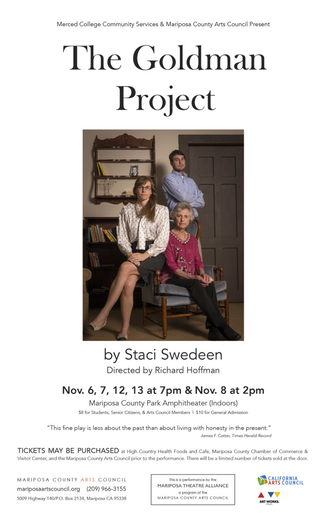 The Goldman Project Poster final sv